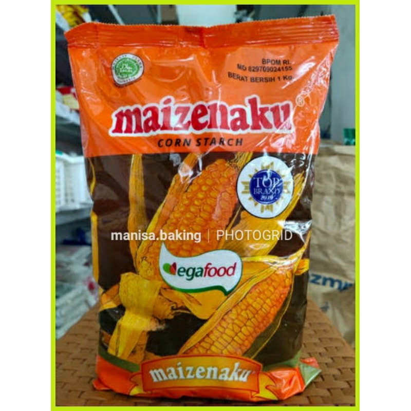 

RK60 MAIZENAKU TEPUNG MAIZENA 1 KG PATI JAGUNG CORN STRACH
