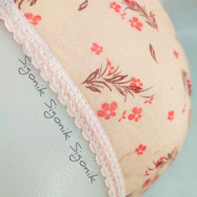 CD Celana Dalam Wanita Dewasa Remaja KIRANA M L XL XXL 2XL 3L Karet Kerut Motif Bunga Sablon Katun Polyester Koas TIPIS PE Adem Nyaman Murah Grosir Cawet Cewek Perempuan Kurus Warna Soft Pastel Dalaman Mid Midle High Waist Sigonik