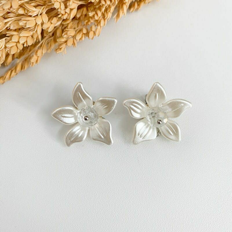 Anting klip Tanpa Tindik/Anting Jepit Hijab