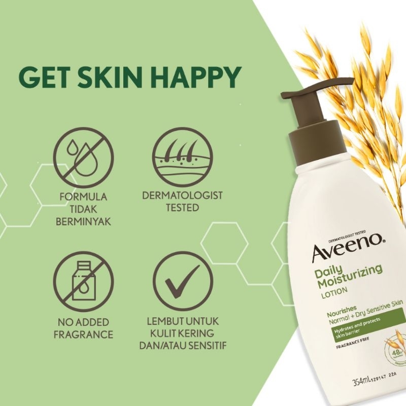 Aveeno Daily Moisturising Lotion 71ml - Lotion Aveeno Travel Size