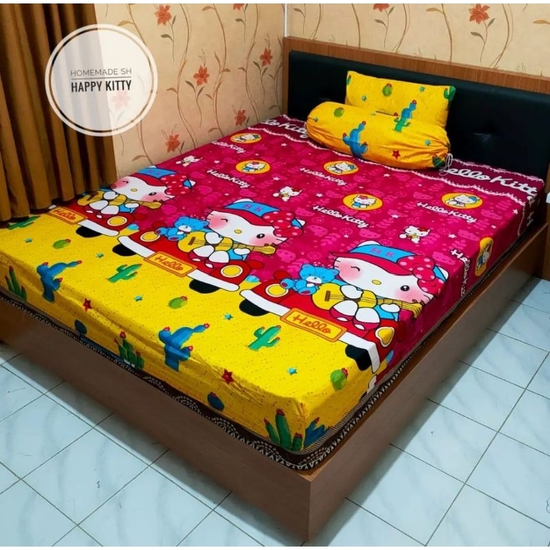 SPREI UKURAN 140x200 SPREI CANTIK