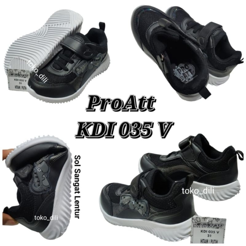 sepatu PROATT KMT140v/kdi DINOSAURUS anak ORIGINAL size: 28/33