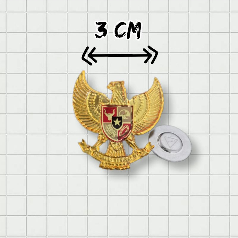 Pin GARUDA 3CM MAGNET | Pin GARUDA paskibra