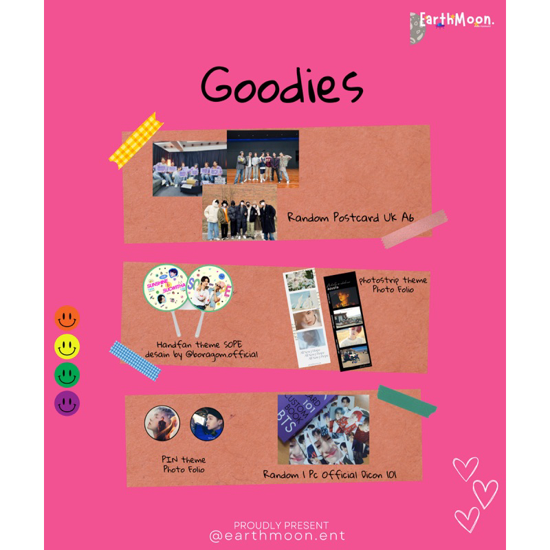 Goodies Earthmoon.ent SOPE Birthday & Agustd Dday