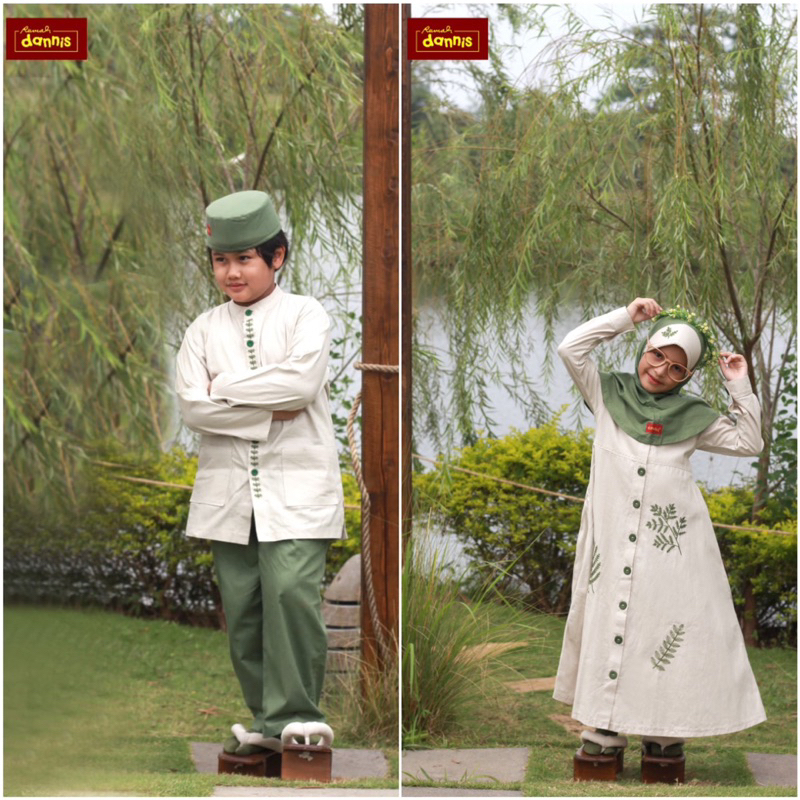 D’Botanical Baju Muslim Anka TA & JA by Rumah Dannis