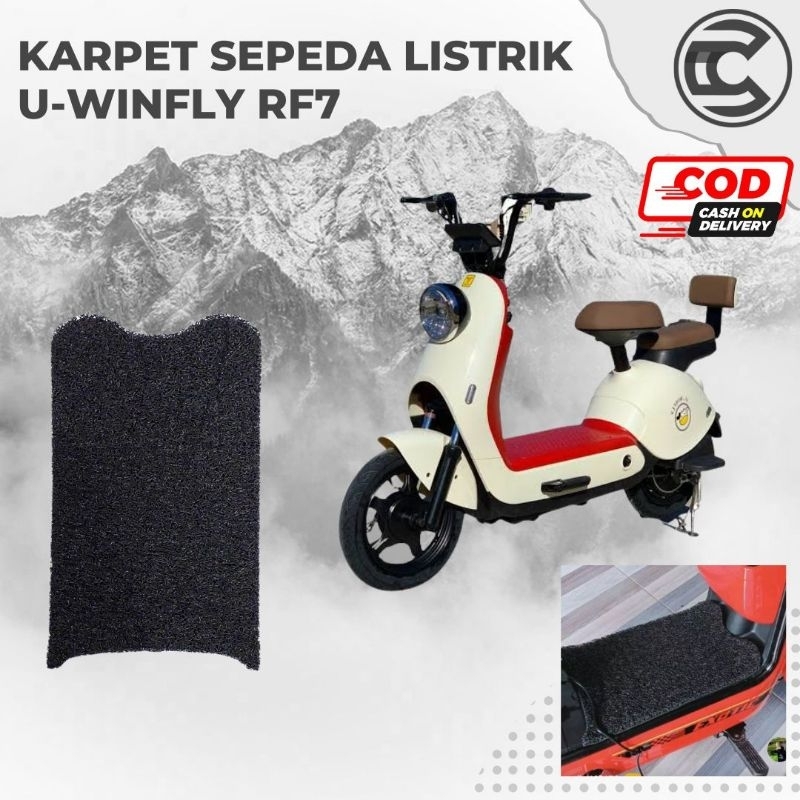 karpet sepeda listrik U Winfly RF 7 / Karpet UWinFly RF7 / Karpet uwinfly