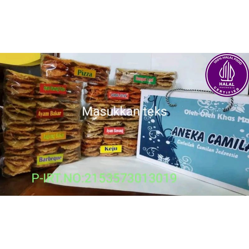 

keripik tempe malang 1 box