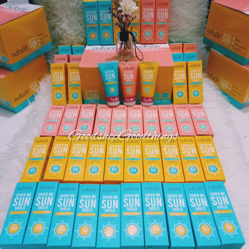 Nuface Cover Me Sun Shield SPF 30, 50 PA++++ 50 gr - Sunblock - Sunscreen