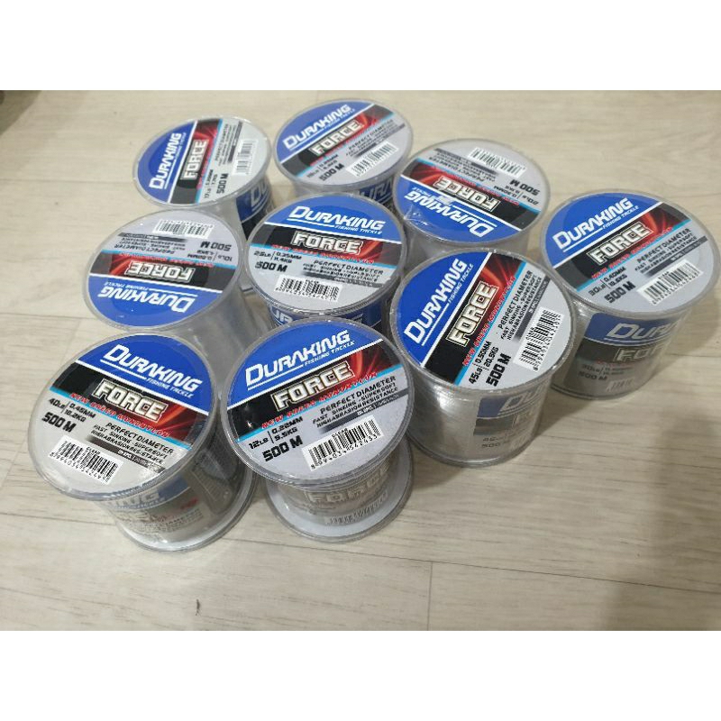 SENAR DURAKING FORCE CLEAR 500 METER