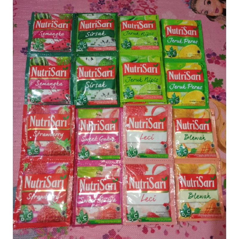 

Nutrisari minuman renceng vit c 12gr