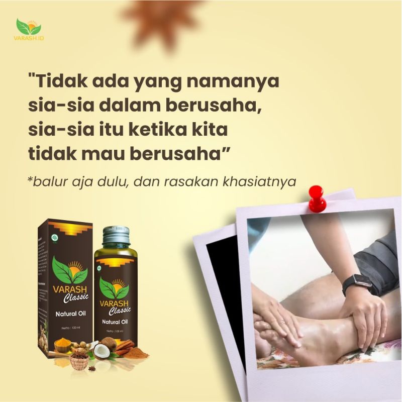 Varash Classic Natural  Oil Original