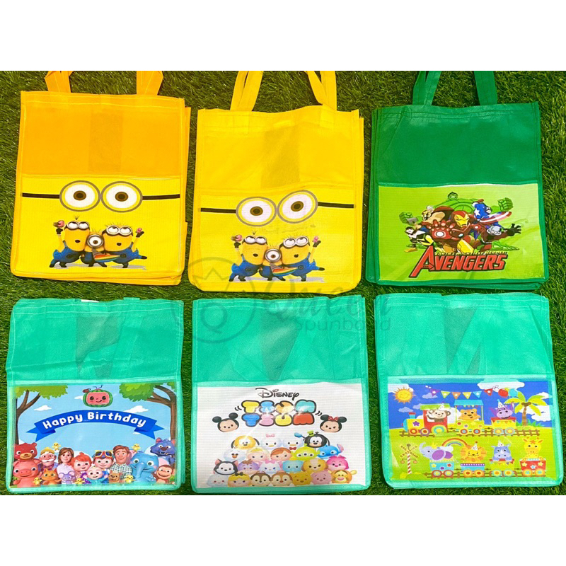 TAS ULTAH BENTO-24x19x28-PXLXT-GAMBAR ACAK