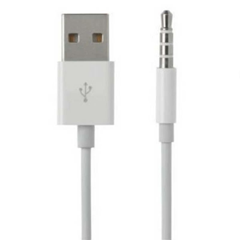 KABEL DATA to IPOD SHUFFLE GEN 4 5 6 7 CABLE CHARGER USB to JACK AUX 3.5mm for Ipod Shufflle Apple