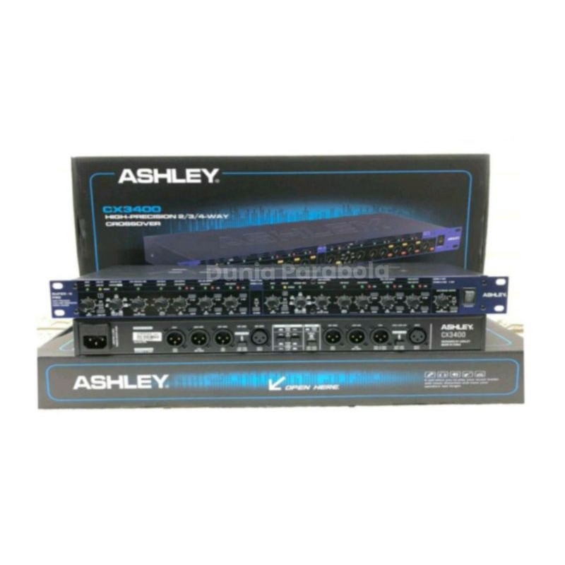 CROSSOVER ASHLEY CX3400 / CX 3400  WITH LIMETERS SUPER X PRO ORIGINAL CROSSOVER ASHLEY