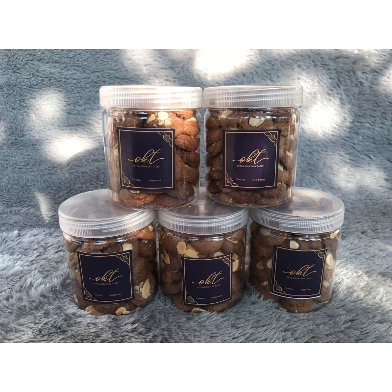 

Choco Almond Kue Kering Premium TERLARIS okt.coo