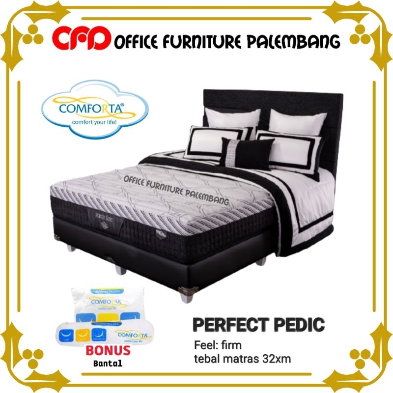springbed comforta perfect pedic matras kasur spring bed pocket spring latex
