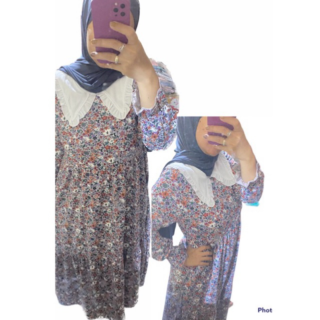 GAMIS KAOS KERAH KOREA MURAH