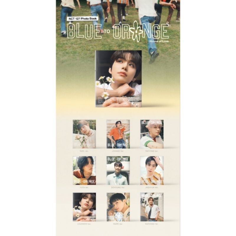 PO NCT 127 - Blue to Orange Photobook
