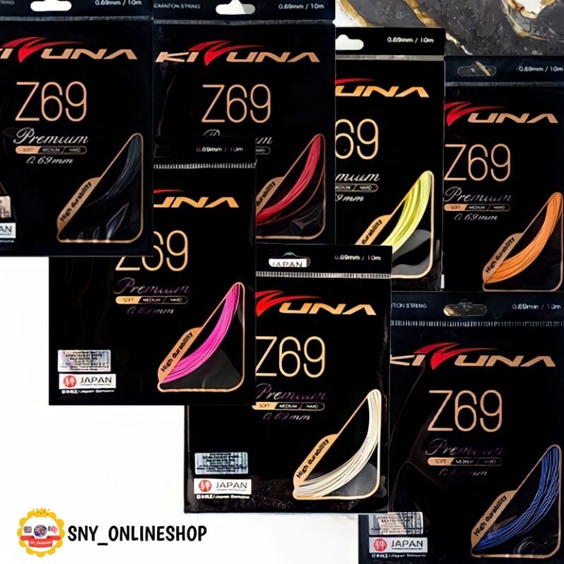 Senar Raket Badminton / Bulutangkis Kizuna Z69 Premium Original