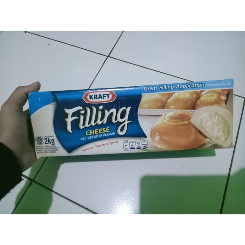 

keju filling Kraft 2kg
