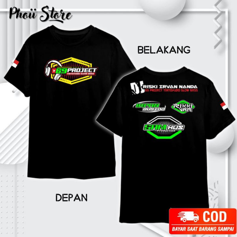 Kaos Baju Lengan Pendek 69 Project
