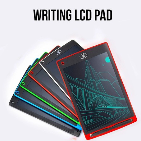 LCD Drawing Writing Tablet 8.5 Inch Papan Tulis Hapus Board Digital Pad Edukasi