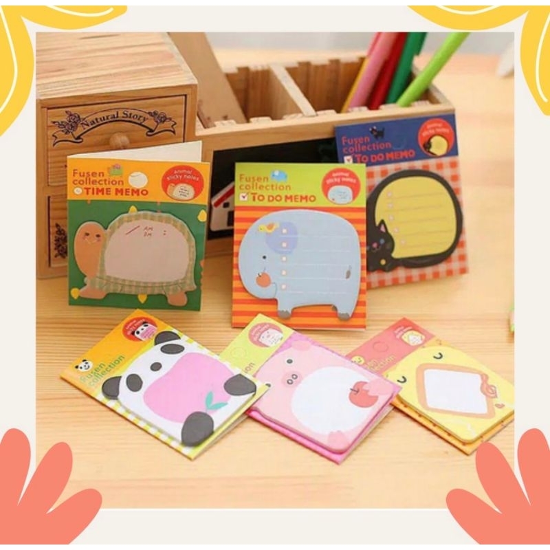 sticky notes lucu/sticky notes aesthetic/sticky note/memo/sticky note tempel/memo tempel/note mini
