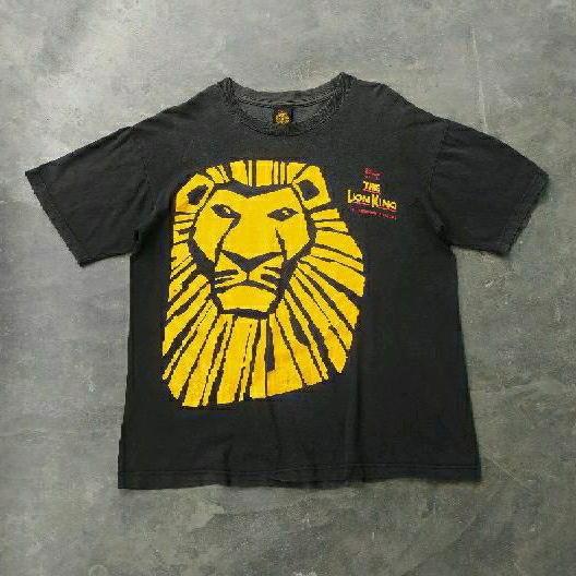 kaos vintage disney the lion king musical