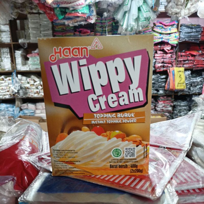 

wippy cream 400 gram