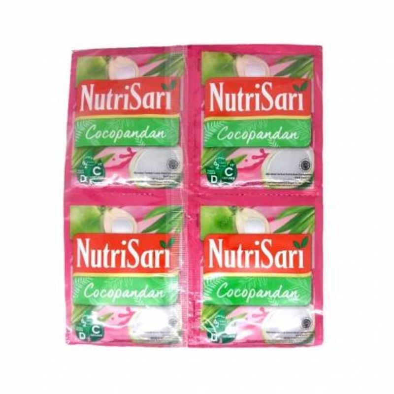 

Nutrisari Cocopandan Minuman serbuk Sari Buah Kelapa