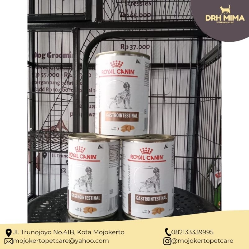 royal canin gastrointestinal dog kaleng
