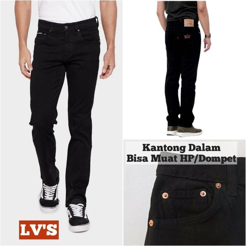 Celana Jeans Panjang Pria 505 standart/Celana Jeans Pria Standar