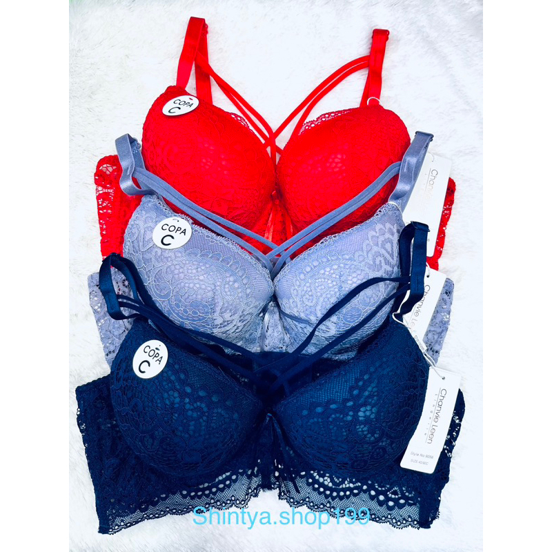 (Restock)BH | Bra Push Up Cup C &amp; D CHANVIE LEEN 9056 Pakai kawat dan busa tebal