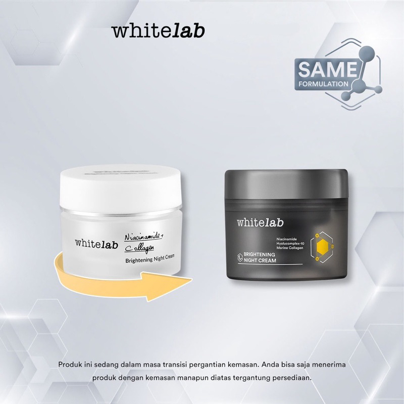 whitelab brightening night cream