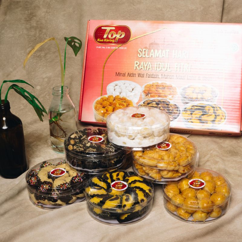 

HARGA TERMURAH!!! TOP COOKIES|KUE KERING 250GR|KUE RAMADHAN|KUE LEBARAN|KUE NASTAR KEJU|KUE PUTRI SALJU|KUE COKLAT