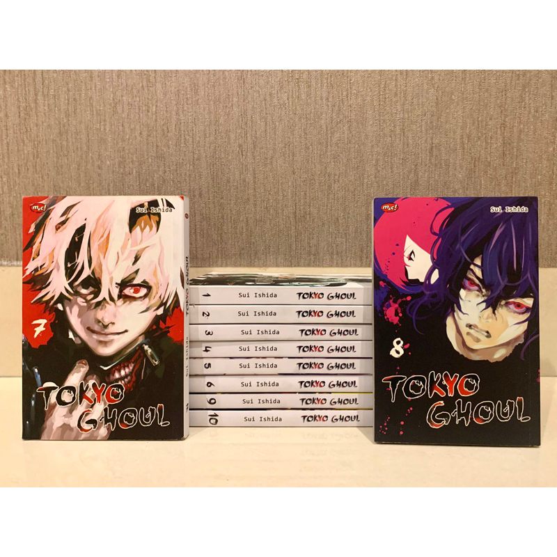 Komik Manga Set Tokyo Ghoul 1,2,3,4,5,6,7,8