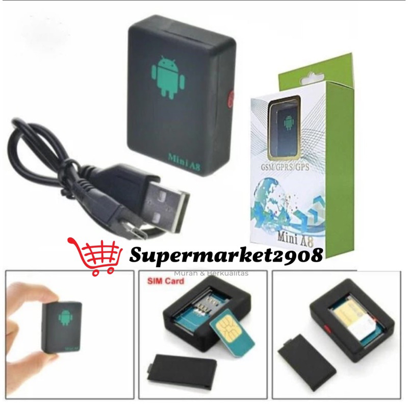 Gps Lbs Tracker Mini A8 Gsm Gprs Alat Sadap