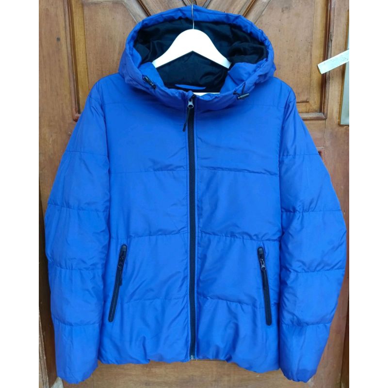 JAKET BULANG  GU-UNIQLO SECOND | JAKET  BULU ANGSA GU UNIQLO THRIFT MURAH