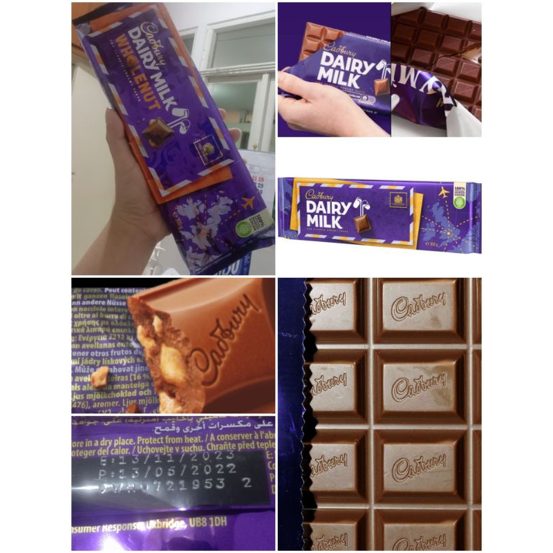 

Big Cadbury Dairy Milk Wholenut 300g Product Poland