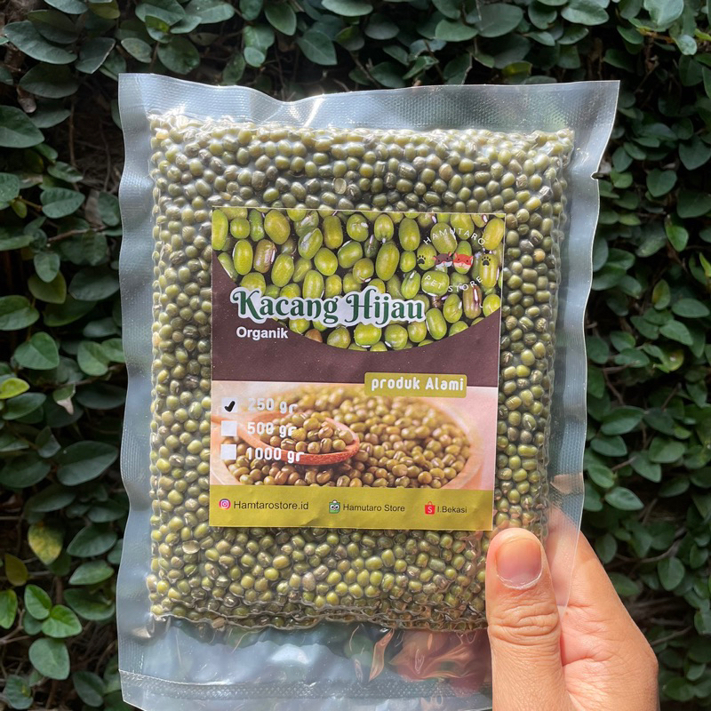 kacang Hijau Pilihan Kualitas premium 250gram