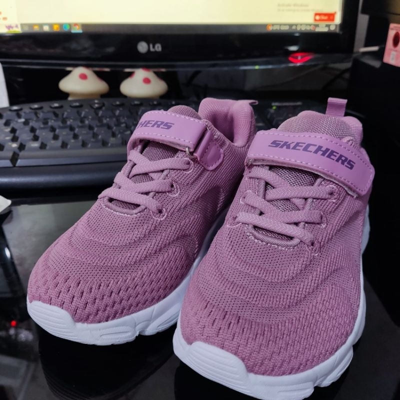 Skechers Sepatu Sekolah k881 Sneakers Kets Anak Laki Perempuan / skeches anak