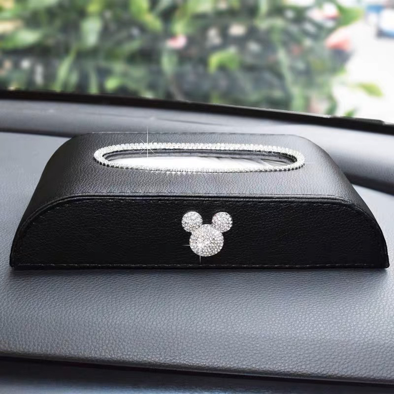 Tempat tissue mahkota DAD KOTAK TISSUE IMPORT Tempat tissue dashboard mobil dengan hiasan mahkota crown DAD Premium series