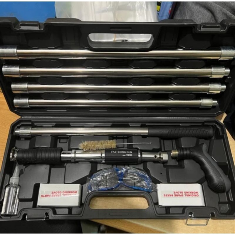 Mesin Paku Tembak Ramset Tombak Fastening Nail Gun Mini Modern Praktis Alat Pistol boset itewe press