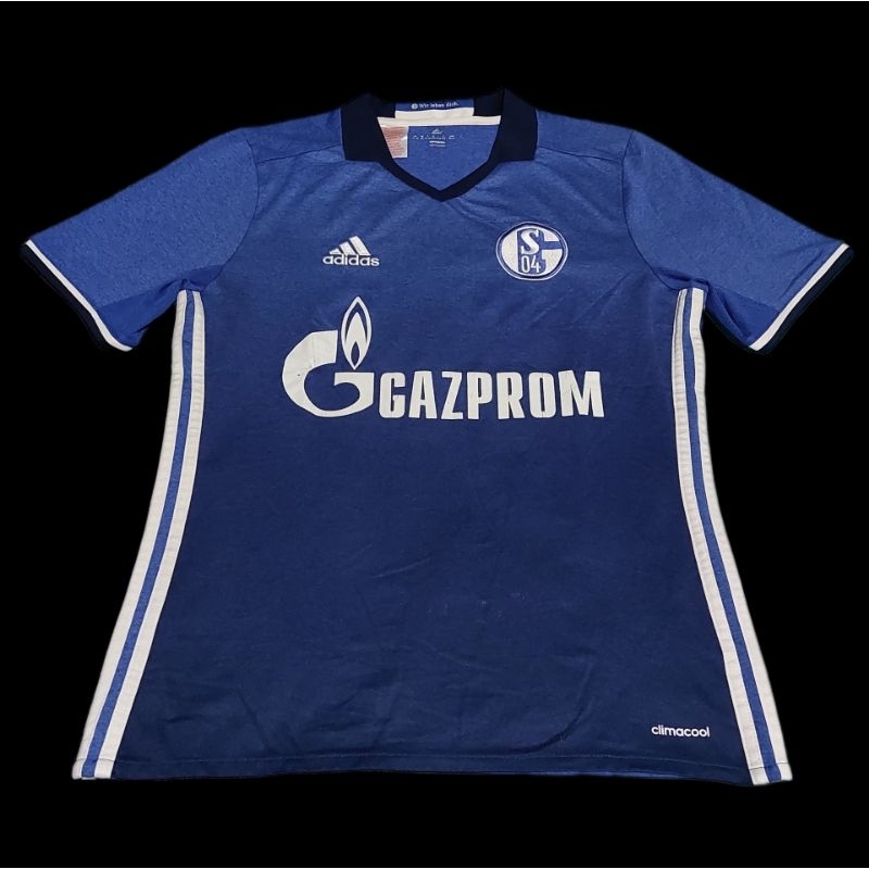 Jersey Schalke 04 Home 2016-2017 Uchida Liga Jerman Original Adidas