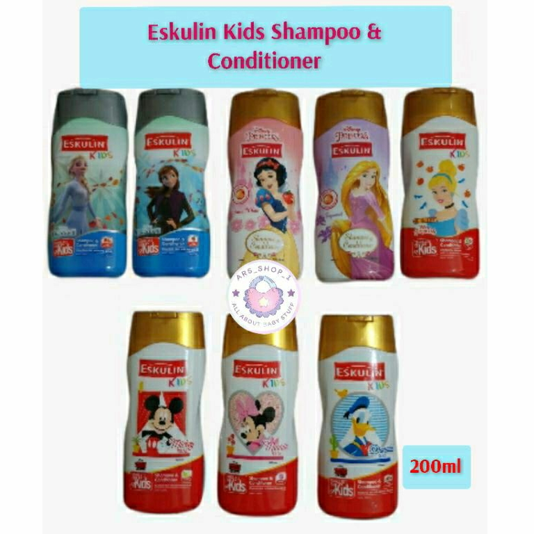 Eskulin Kids shampoo &amp; conditioner 200ml