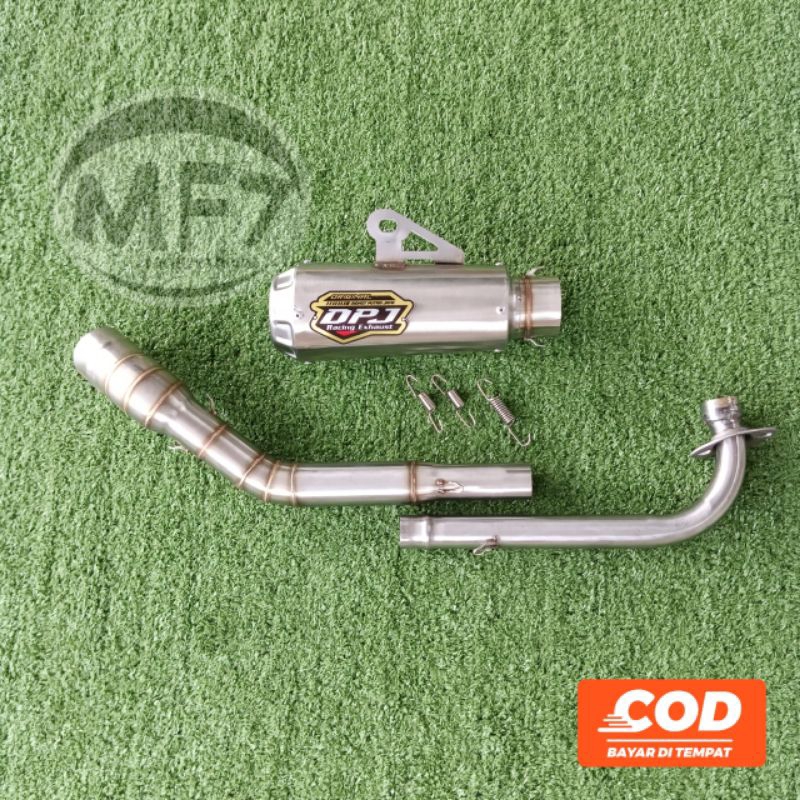 Knalpot Racing DPJ/Knalpot Motor Jupiter Z Jupiter Z1 Vega R Shogun Smash Dll