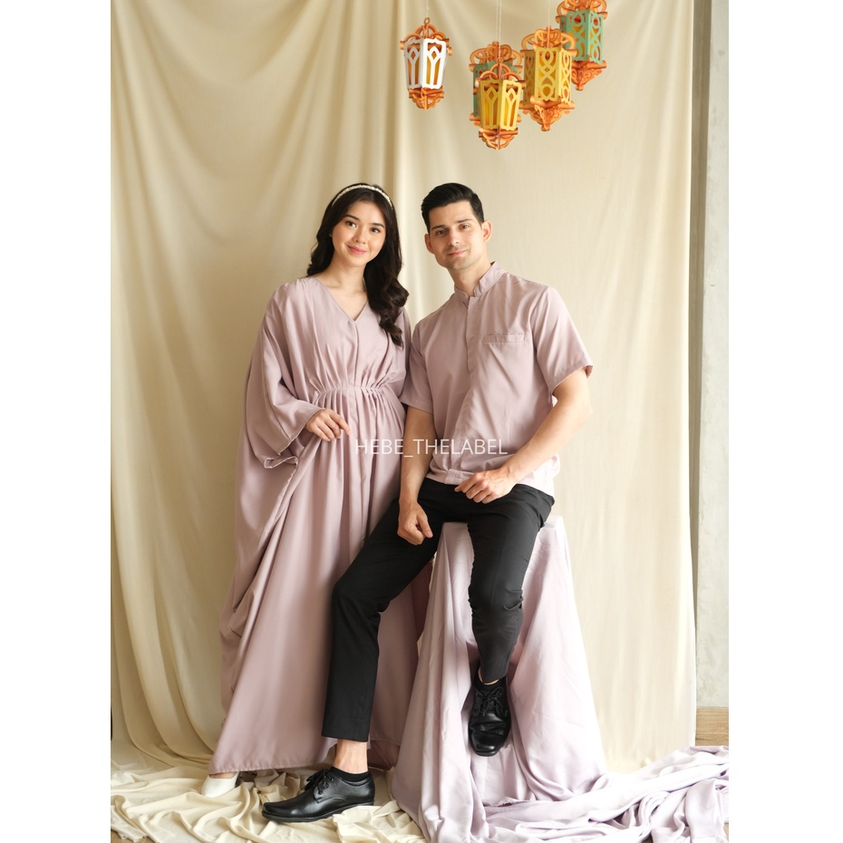 Kemeja Koko Men Short Pakaian Lebaran Idul Fitri - Available Couple