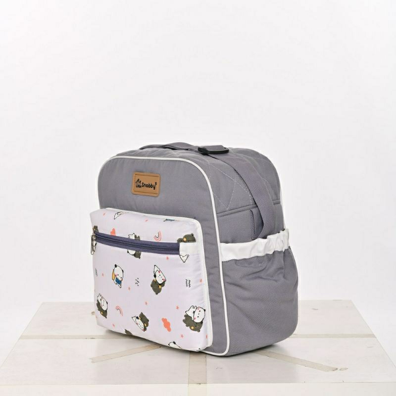 Snobby tas bayi medium saku print bearly series - SBT 7372