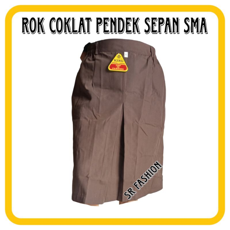Rok Pramuka Pendek Sepan SMA Rok Seragam Sekolah