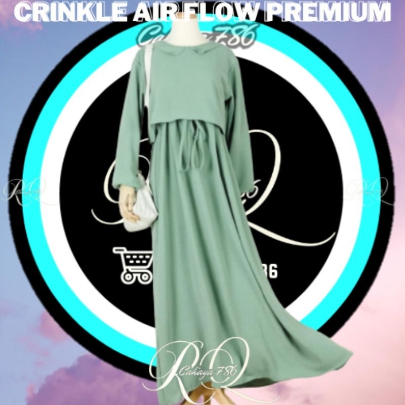 Gamis perempuan terbaru SRIFA DRESS BUSUI MAXI pesta elegan Lebaran acara pesta wanita kekinian